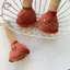 HFTOY Nút chặn nhà vệ sinh Móc khóa búp bê sang trọng Hoạt hình Nhà vệ sinh pít tông Làm đầy búp bê nhồi bông Móc khóa Mặt dây chuyền Bapa Charms Túi trang trí Quà tặng ~