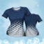 Áo thun thể thao Unisex chạy bộ ngoài trời, Áo thun đi xe đạp cổ tròn ngắn tay cổ tròn thông thường