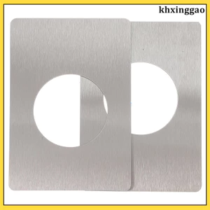 2 Chiếc Gia Cố Cửa Núm Tiền Đạo Tấm Nội Thất Cửa Sửa Chữa Chốt Bảo Vệ khxinggao