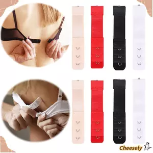 Cheesely Bộ mở rộng áo ngực Nylon với khóa mở rộng, 1 hàng 3 móc và dây đeo điều chỉnh