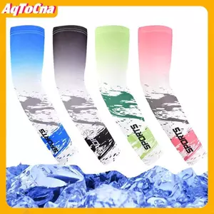 AqToCna Băng Lụa Tay Chống Nắng UV và Chống Trơn Trượt cho Nam Nữ - Phù Hợp Cho Thể Thao Ngoài Trời và Đi Xe Đạp