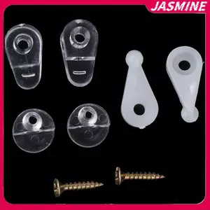 JASMINE 50 Chiếc Tấm Thủy Tinh Giữ Kẹp Gương Trong Suốt Kẹp Cho Cửa Tủ Kính Giữ Gương Tủ Sửa Chữa Kẹp JASMINE