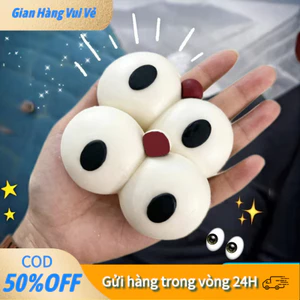 【48h】Khóa giày mắt to trang trí thiết kế 3D sinh động, dễ dàng lắp vào lỗ giày, phù hợp làm quà tặng cho bạn bè trẻ nhỏ.