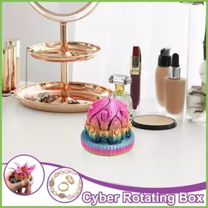 Hộp Xoay Đồ Chơi Hộp Cơ Trang Trí 3D In Nhiều Màu Sắc Có Thể Tái Sử Dụng Tổ Chức Bảo Quản Nhà Cho Trường gelhvn