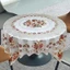 Khăn trải bàn tròn XYLJJ14 Độc quyền để cung cấp thương mại điện tử Có thể đóng gói riêng Khăn trải bàn mạ vàng chống thấm nước Chống dầu chống @ -