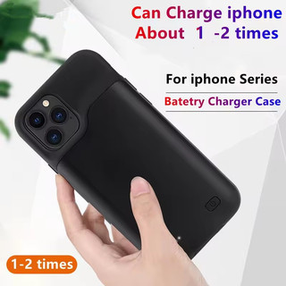 Ốp Lưng Pin Di Động JLK Cho iPhone 17 16 Pro Max 15Pro 13 14 12 mini 17e 16e 11 xs Max xr 7 8 plus Ốp Sạc Pin Cho iPhone 7 8 6s SE 2 3