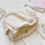 Phong Cách Hàn Quốc Lười Phong Cách Quilted Cotton Hoạt Hình Túi Xi Lanh Nữ Sinh Túi Đeo Vai Dung Tích Lớn Túi Đi Chơi Đi Làm Túi Bảo Quản