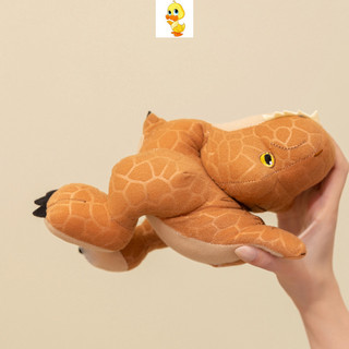 PLUS✨Chất lượng cao✨Đồ chơi sang trọng Tyrannosaurus Rex dễ thương, búp bê nhồi bông vàng, quà tặng tốt nghiệp trẻ em, đồ chơi làm dịu, trang trí phòng ngủ