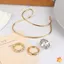 Vòng đeo tay thép không gỉ chống thấm nước, phù hợp làm quà tặng hoặc trang sức dự tiệc