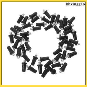 Bộ 50 Cửa Tủ Lò Xo Chân Nhựa Sắt Sửa Chữa Chân Cho Đồ Nội Thất Phụ Kiện Nhiều Màu khxinggao