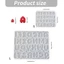 KIKIN Chắc Chắn Silicone Bảng Chữ Cái Đồ Trang Trí Khuôn Phụ Kiện Độc Đáo Làm Khuôn Cho Trang Sức Tùy Chỉnh Và Trang Trí