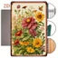 CIFbuy Vintage Kim Loại Ký Trang Trại Treo Tường Nghệ Thuật Bướm Trang Trí 8x12 Thiếc Tấm Mộc Mạc Hoa Truyền Nhiệt Cho Gia Đình