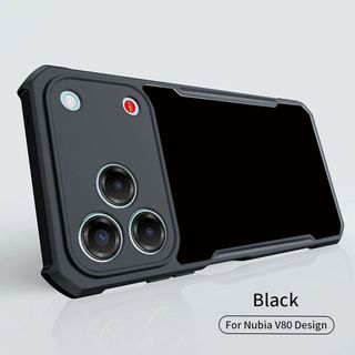 Màu Sắc Đơn Giản Vỏ Điện Thoại Cho Nubia V80 Max Ốp Lưng Siêu Mỏng Mùa Thu Chống Trầy Xước Bảo Vệ Acrylic Dành Cho Nubia V80 V70 Thiết Kế V80 Pro V70 Max