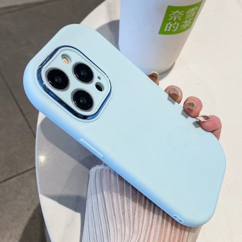 Ốp lưng iPhone cho iPhone 17 16 15 14 13 12 11 X XS XR 7 Pro ProMax Plus Ốp lưng silicon TPU mềm