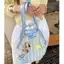 Phong Cách Lười Túi Tote Dung Tích Lớn Nữ Mùa Hè Đi Biển Túi 2026 Phong Cách Mới Sọc Lưới Túi Túi Túi Đeo Vai