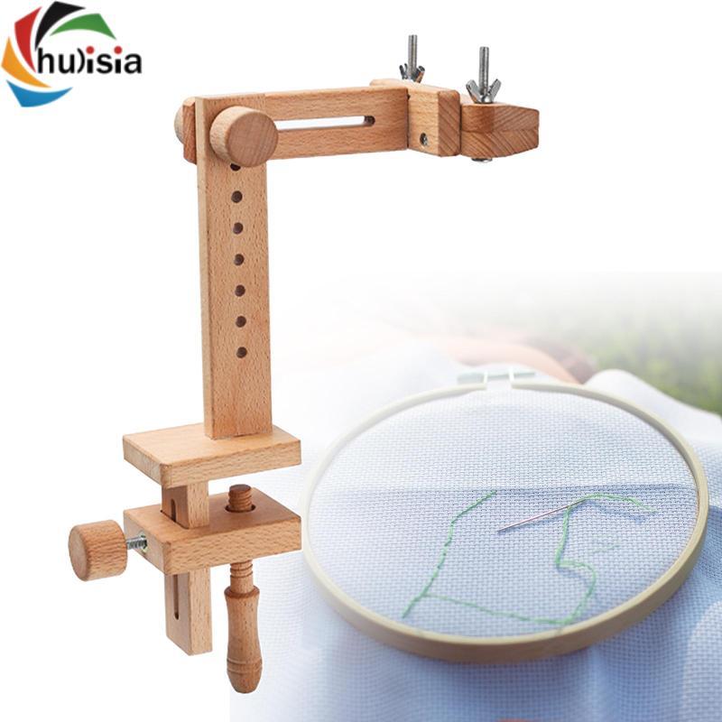 Chalisia Kẹp khâu có thể điều chỉnh, Giá để bàn, Giá đỡ vòng thêu, Dụng cụ may vá, Phụ kiện khâu