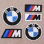BMW Benz Ferrari Toyota Xe Ô Tô Logo Thêu Vải Dán Trên Quần Áo Quần Túi Sắt Trang Trí Trên Miếng Dán Velcro Cho Người Phụ Nữ