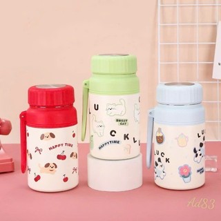 Bình Giữ Nhiệt Lucky - Dung Tích 1000ml inox 316 Có Lõi Lọc Trà- Quai Sách Tiện Lợi