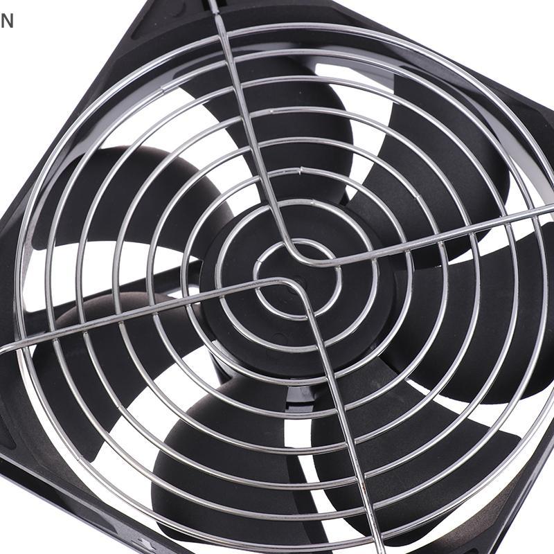NS 12CM 2700RPM Quạt Làm Mát Có Bộ Điều Khiển + 2 Vỏ Lưới Kim Loại 12V Khung Máy BTC Máy Làm Việc Tủ Tản Nhiệt Máy Chủ Quạt NS