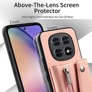 Ốp Điện Thoại Cho Xiaomi 17 15T Poco X8 Pro Max X7 F7 M8 Redmi K90 Pro Max Nam Châm Mạnh Có Thể Tháo Rời Ví Ốp Lưng
