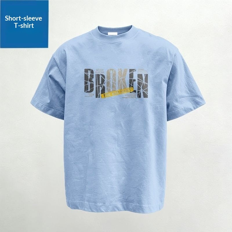 <![CDATA[Áo thun cotton nguyên chất, thiết kế cổ điển phù hợp streetwear, unisex]]>