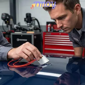 Dụng cụ cạo sửa chữa điểm ô tô TMOY để loại bỏ sơn mài chảy xệ và làm sạch màng Công cụ đánh bóng sơn đa năng để bảo trì xe TMOY