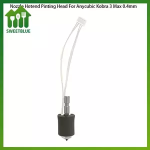 SWEET Cho Anycubic Kobra 3 Max Bộ vòi phun Hotend Pinting Head Qui Swap Nozzle Máy in 3D Thép cứng 0,4mm cho Kobra 3 Max Combo n