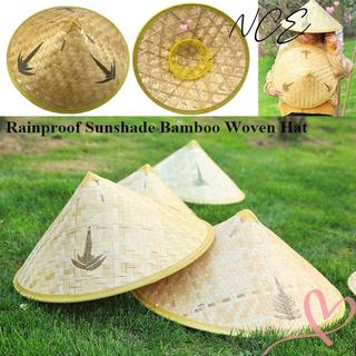 Mũ Chống Nắng Điều Chỉnh Được từ Tre Tự Nhiên, Phù Hợp Mùa Hè và Hoạt Động Ngoài Trời