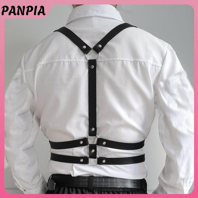 PNPIA- Dây Đeo Cho Nam Dây Đeo Dây Thắt Lưng Gợi Cảm Vai Bonding Ngực Quần Áo Thắt Lưng Da Quần Áo Kỳ Lạ Phụ Kiện