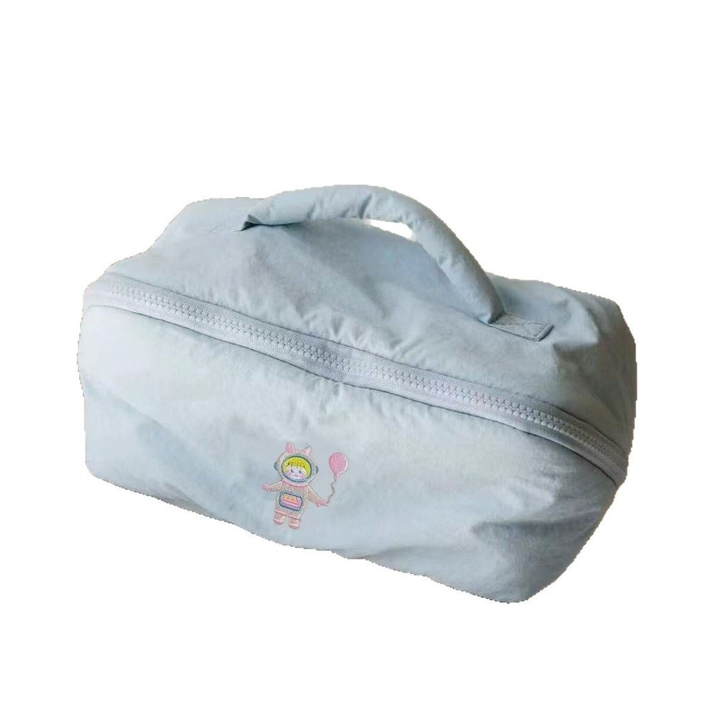 Túi đựng mỹ phẩm FAVORITEGOODS, Túi trang điểm di động đa chức năng, Túi giặt thêu nhẹ dễ thương thời trang