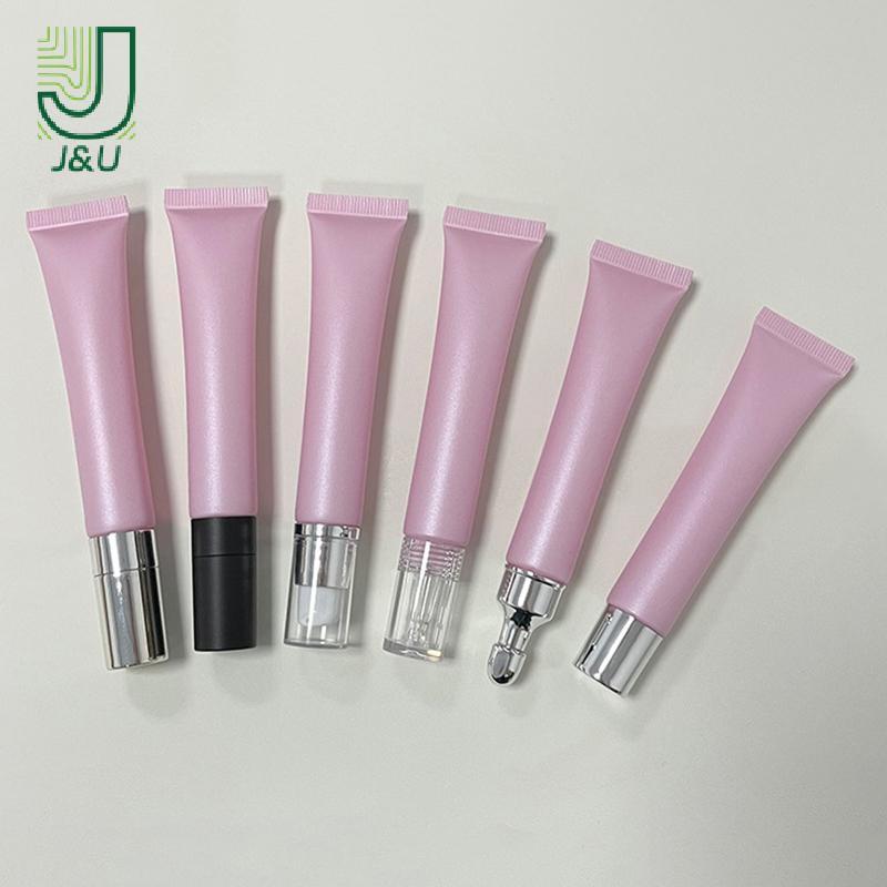 J & U 20ml Ống Mềm Chai Chân Không Son Bóng Hộp Đựng Du Lịch Trang Điểm Rỗng Kem Mắt Có Thể Đổ Lại Bóp Ống Mới