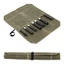 KIKIN Heavy Duty Chefs Knive Túi cuộn lưu trữ với 7 khe cắm Vải sáp chống thấm nước Knive Cultery Carriers Knive Pouch Ho