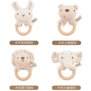 Gbee Cotton Hữu Cơ Trẻ Sơ Sinh Tay Quay Sơ Sinh Thoải Mái Búp Bê Bé 0-1 Tuổi Đồ Chơi Cho Bé Tay Lục Lạc