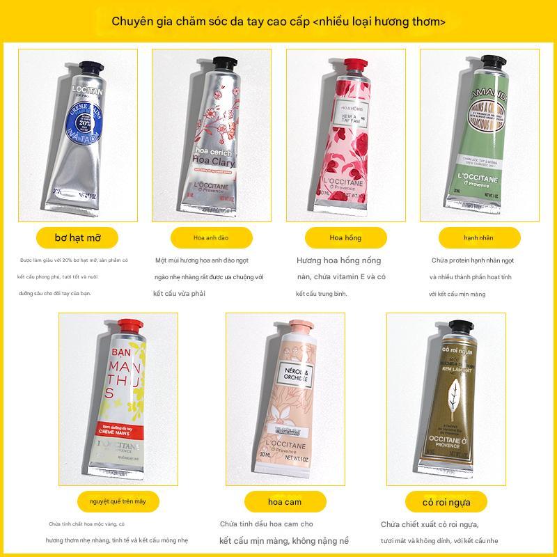 Kem tay thơm hoa anh đào và hoa hồng Pháp, 30ml, dành cho nữ, của L 'Occitane. | BigBuy360 - bigbuy360.vn