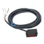 Công tắc quang điện SAIA NPN, Cảm biến hồng ngoại phản xạ khuếch tán E3Z-D61 12-24VDC, Khoảng cách phát hiện 300mm với hệ thống điều khiển cảm biến quang điện cáp 1,5m
