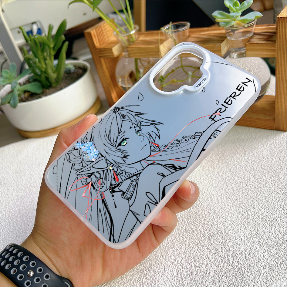 Dành Cho Redmi Turbo 4 Pro Note 15 Pro / 14 / 13 Mi 17 Pro Max 15T 14T K90 Pro Max Frieren Micro Matte Ốp Điện Thoại Xiaomi 15 14 Ultra Chống Sốc Redmi Cover