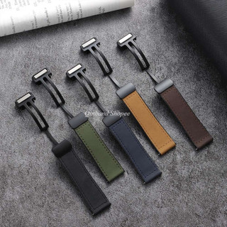 Dây đeo đồng hồ bằng da có khóa từ tính 20mm 22mm Dây đeo đồng hồ phát hành nhanh Khóa từ tính cho nam nữ Đồng hồ thông minh