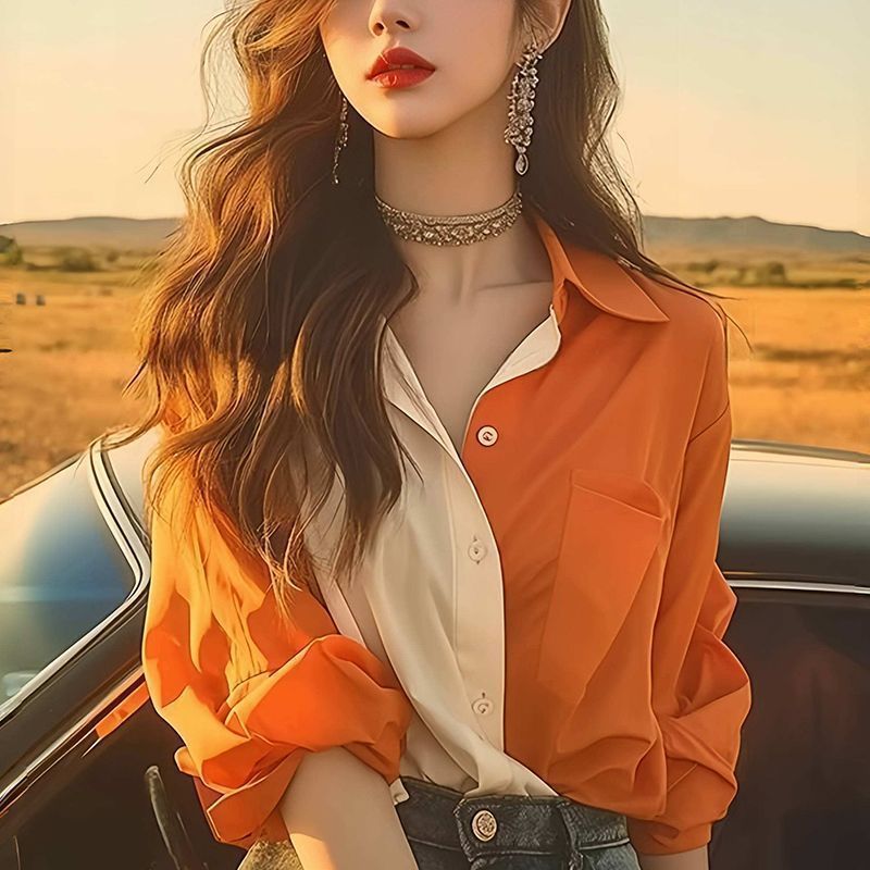 Áo sơ mi dài tay nhiều màu thiết kế mới, phù hợp mặc hàng ngày