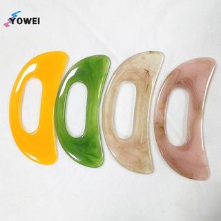 YOWEI 1 Bảng Guasha Đá Tự Nhiên Nhựa Tổng Hợp Scrpy aping Board Dụng Cụ Massage VN