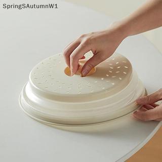 [SpringSAutumnW1] Nắp lò vi sóng chống bắn thức ăn gấp Vỏ sưởi đa chức năng cho bếp nấu ăn Đĩa thực phẩm Bảo vệ hâm nóng Boutique