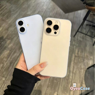 Ốp Silicon Mờ Dopamine Ice Mist Cho Samsung Galaxy A17 A16 M15 F15 A15 M15 F15 A14 M14 F14 A13 M13 A12 M12 F12 A11 M11 Vỏ Cam Sống Động Thẩm Mỹ Vỏ Mỏng Dễ Thương