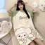 Cửa hàng váy ngủ xuyên biên giới Váy ngủ dáng rộng Nữ sinh Hoạt hình ngọt ngào Loungewear