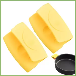 Tay Cầm Nồi Có Chịu Nhiệt Silicon Dày Cách Nhiệt Nồi Tai Kẹp 2 Chiếc Chống Trơn Trượt Có Thể Tháo Rời Nồi Chiên Chảo gelhvn