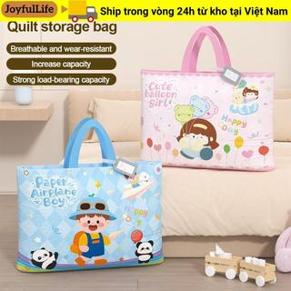JOYFULLIFE túi đựng chăn bông/quần áo đa năng nhẹ, dung tích lớn, có thể gập lại, túi đựng đồ di chuyển