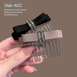 Tài Mái giả nơ kim cương cao cấp tăng vẻ sang trọng và gọn gàng cho tóc