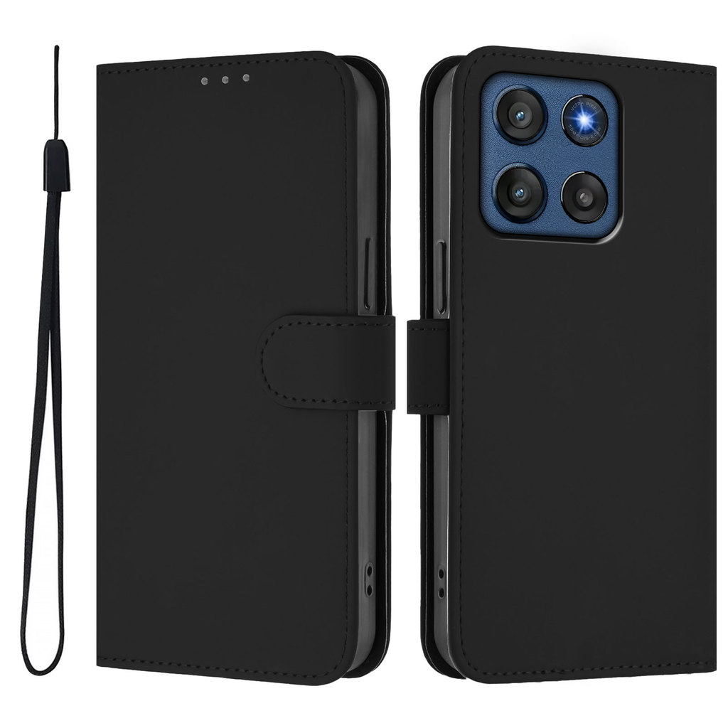 Da Mỹ Gấp Lật Ốp Lưng Điện Thoại Motorola Moto G Stylus 5G 2026 Bao Thiết Kế Cổ Điển Thẻ Lưu Trữ Khe Cắm Tiền Da Cảm Giác
