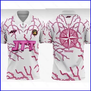 SQ3 JTT JERSEY Áo thun Polo ngắn tay thể thao Áo thun Unisex QS3