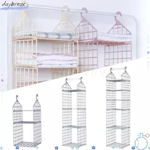 Giá để đồ tủ quần áo DAYBREAK, Tiết kiệm không gian Lưu trữ phân loại Giá treo tủ quần áo, Lưu trữ tủ nhiều lớp có thể gập lại Tủ quần áo sắp xếp phòng ngủ