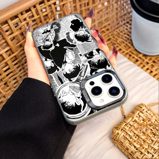 Ốp Lưng Iphone Phim hoạt hình thời trang Cho Iphone 7 xs xr 11 12 13 14 15 16 Pro Max Plus Detective Conan cartoon news