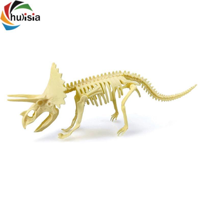 Chulisia 7x Bộ sưu tập bộ xương khủng long thực tế dành cho trẻ em Quà tặng trẻ em